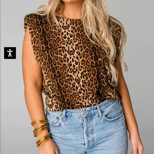 Lucy Leopard BuddyLove M NWT